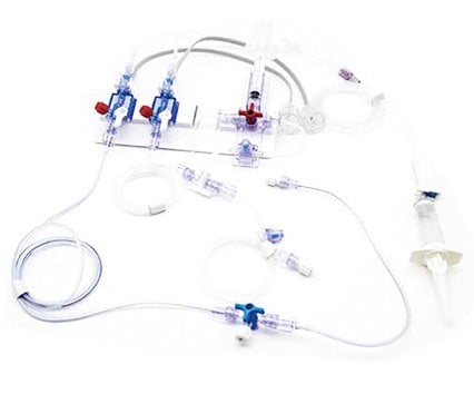 Disposable Pressure Transducer with the Closed Blood Sampling System